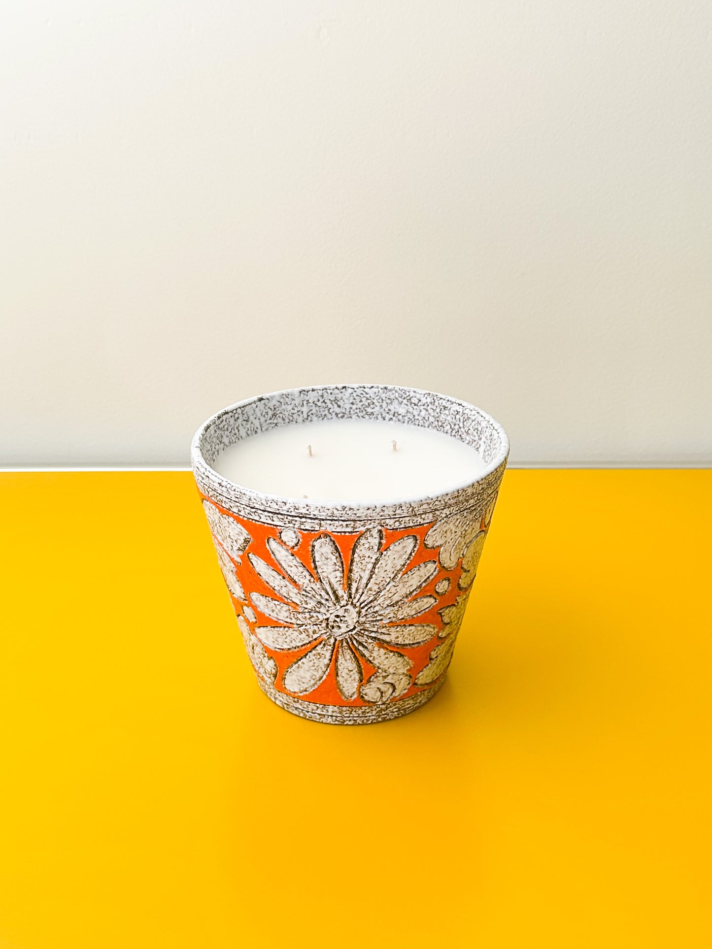Orange Floral