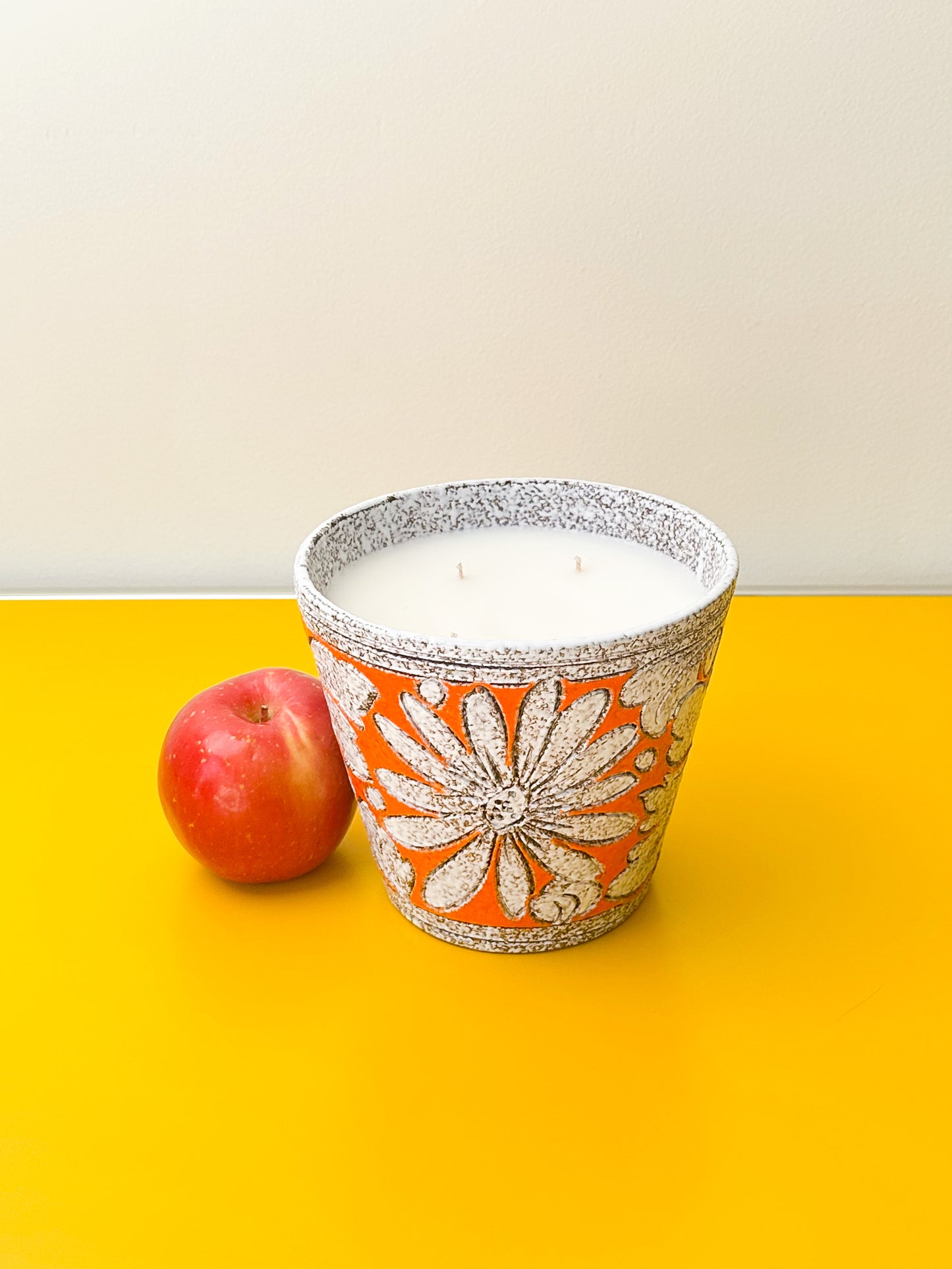 Orange Floral