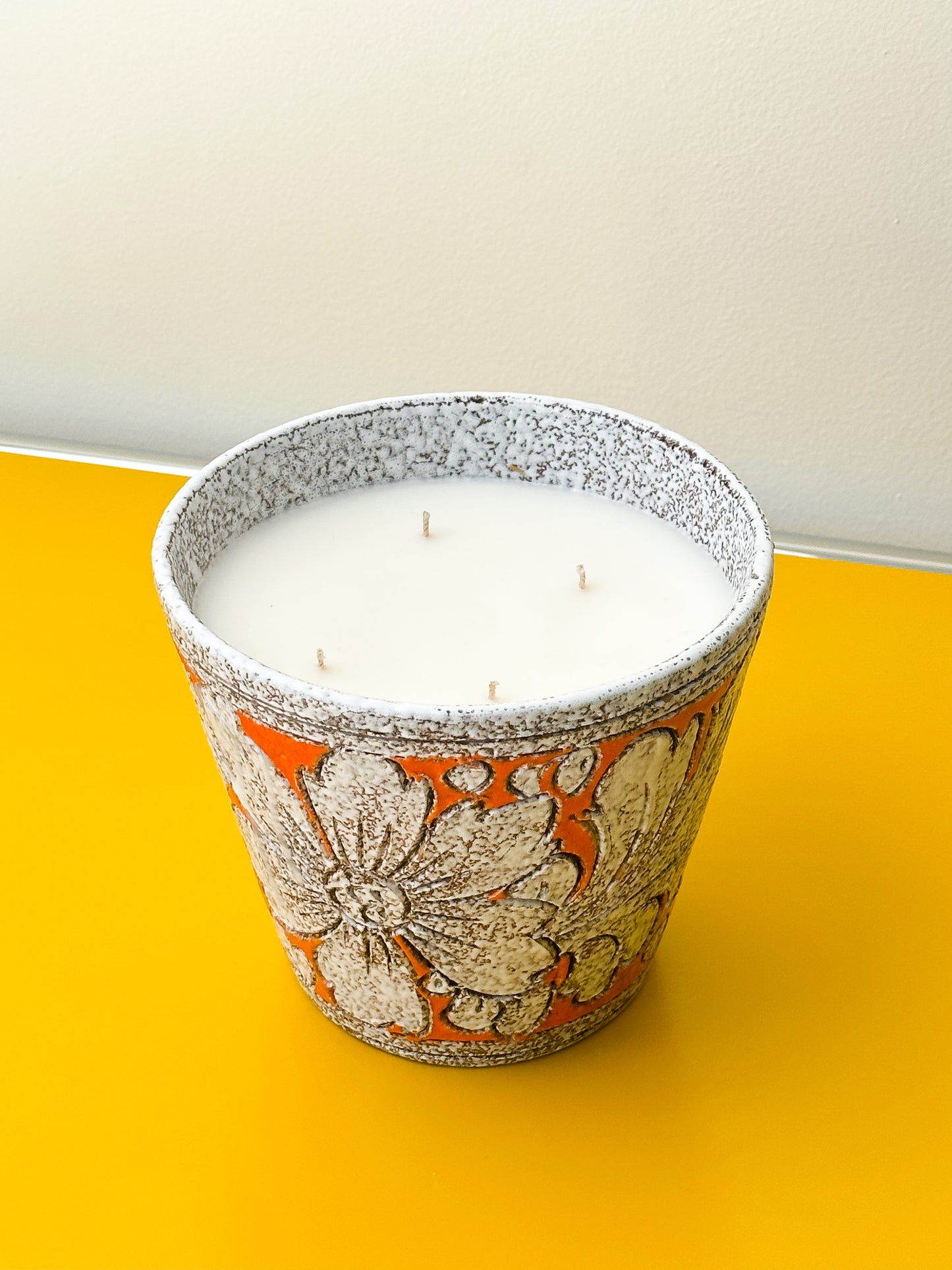Orange Floral