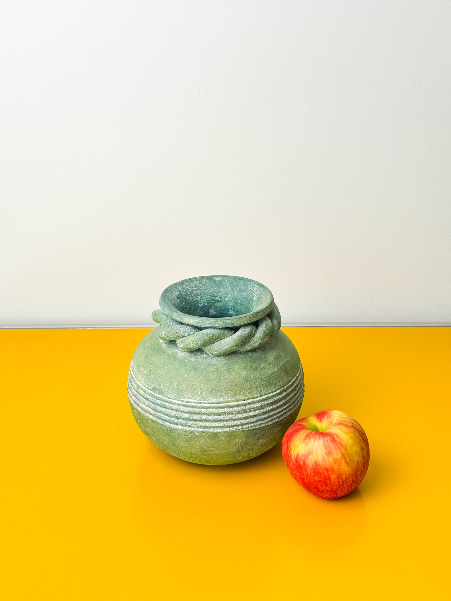 Green Stone Vase