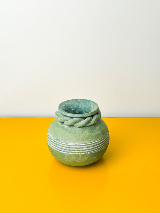 Green Stone Vase