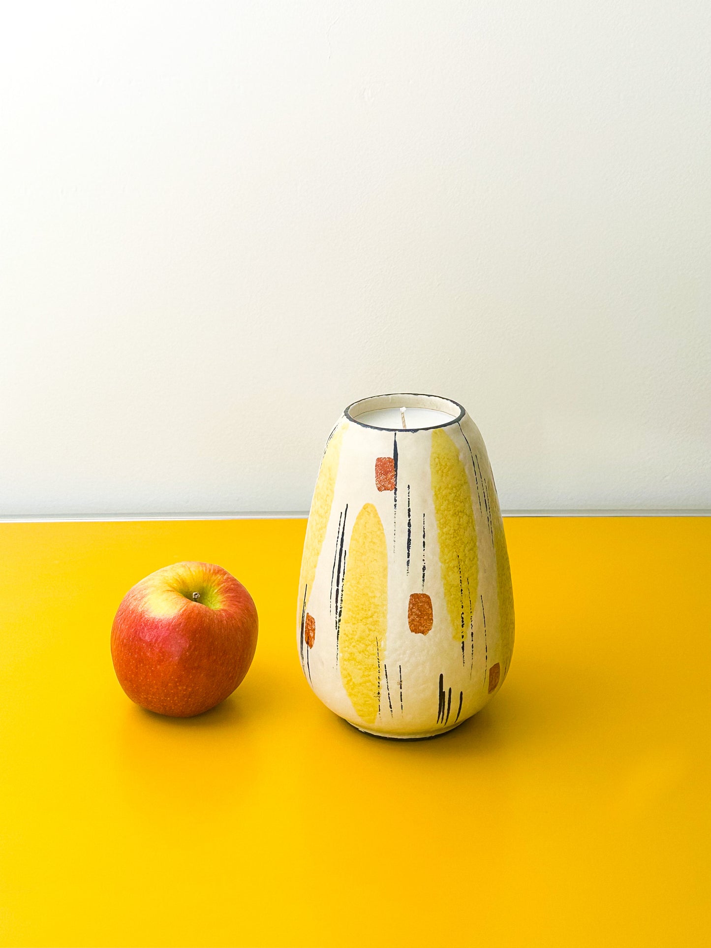 Yellow & Red Vase